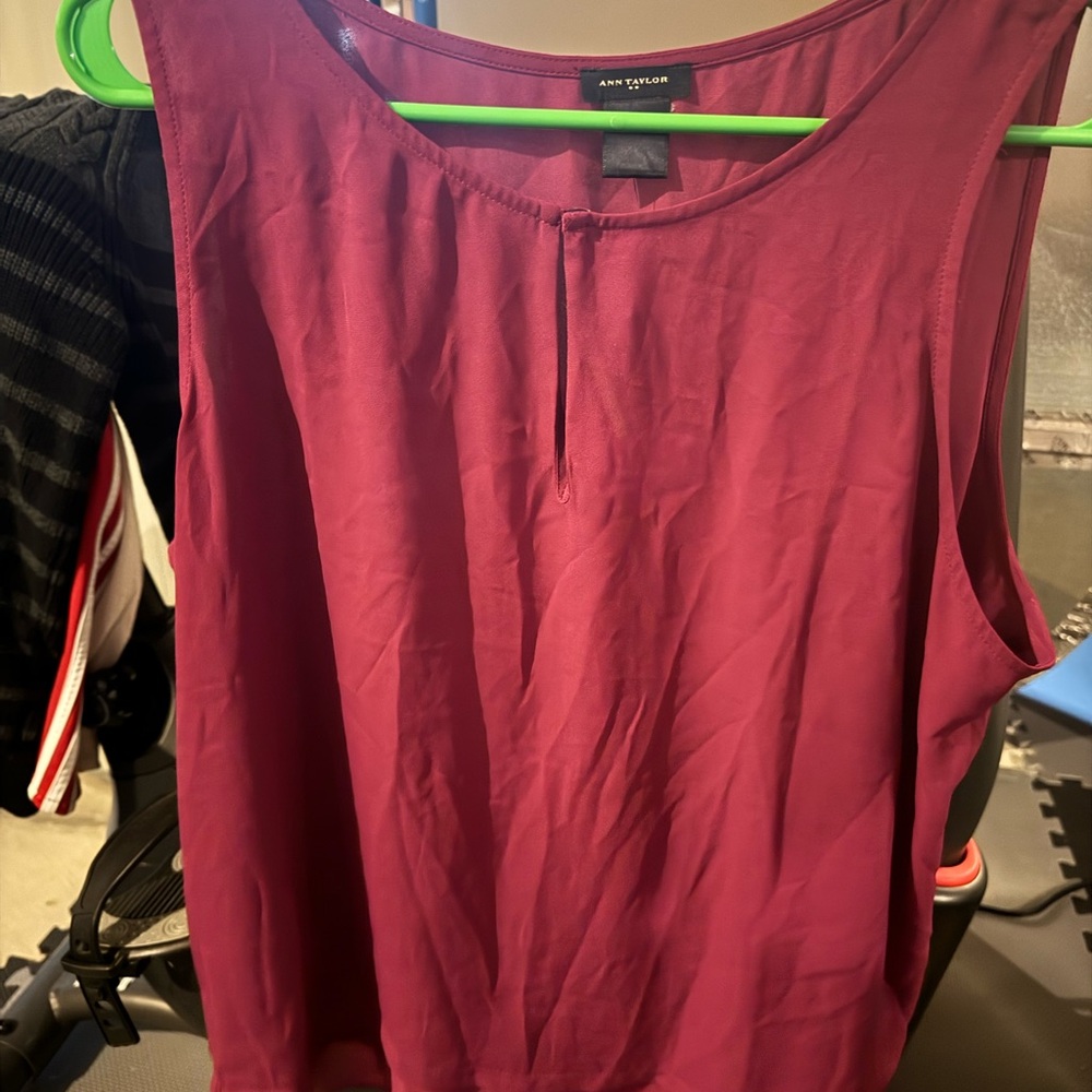 Ann Taylor Sleeveless Blouse